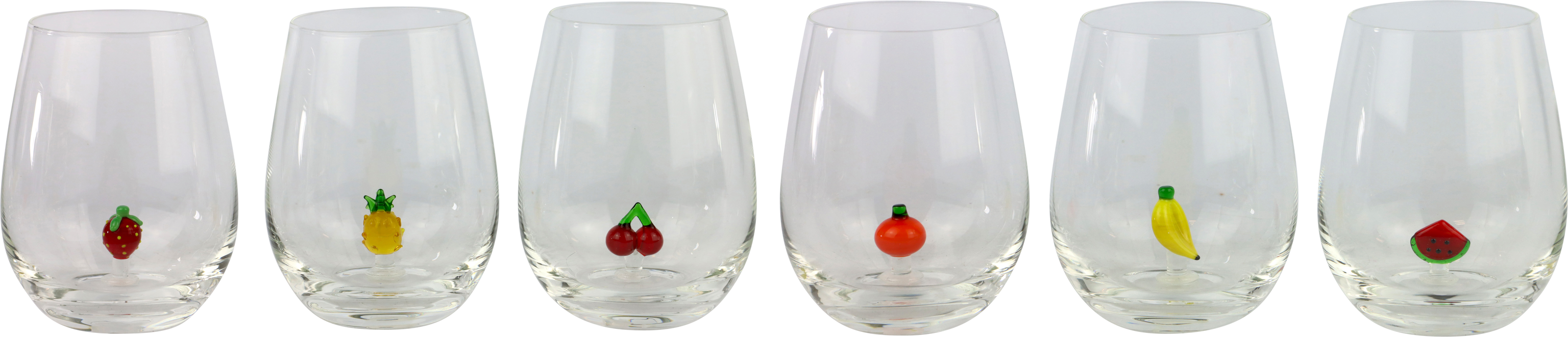 9134 VERRES « FRUITY FRUITS » 6P