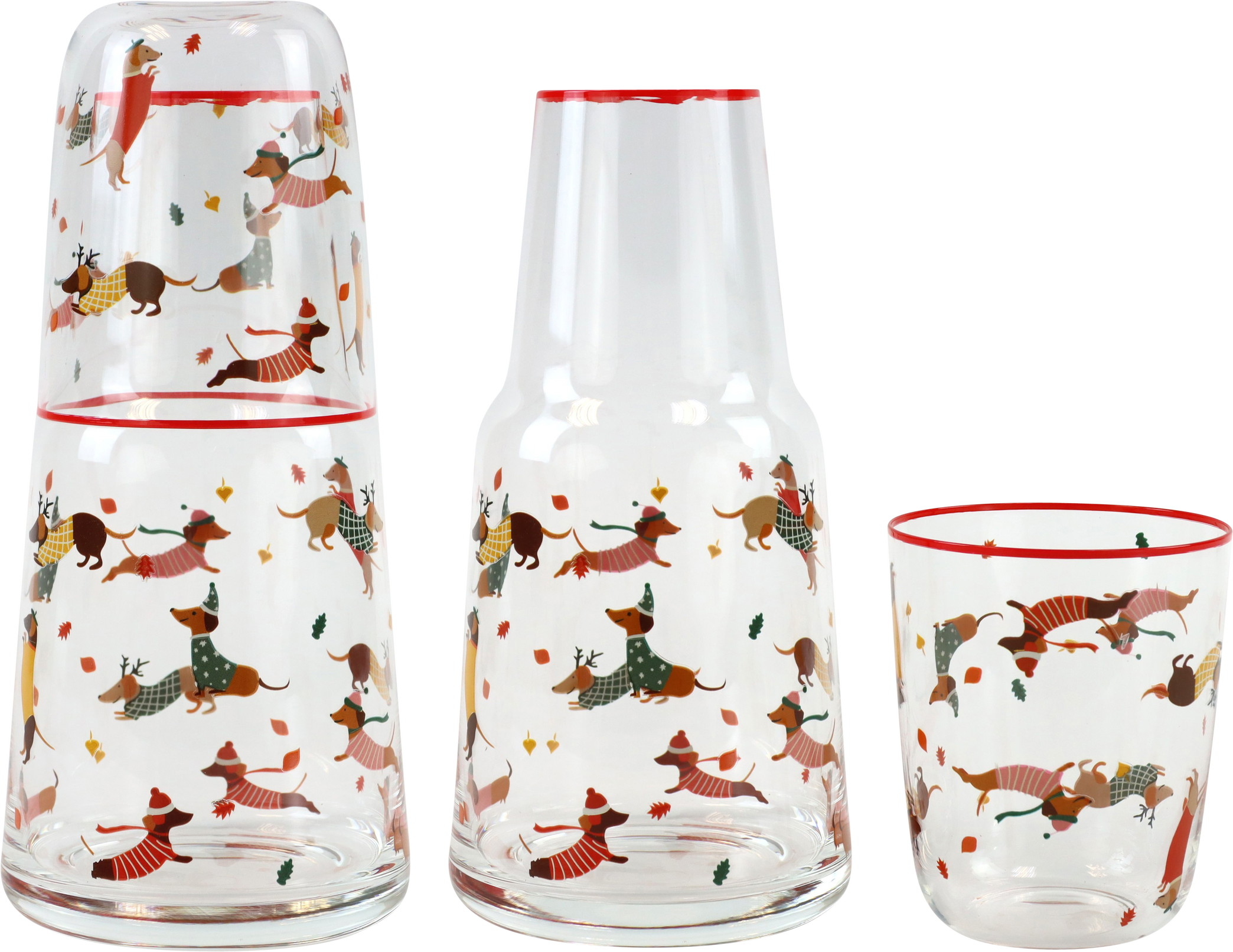 9174 KARAFFE MIT GLAS BARK&SIP