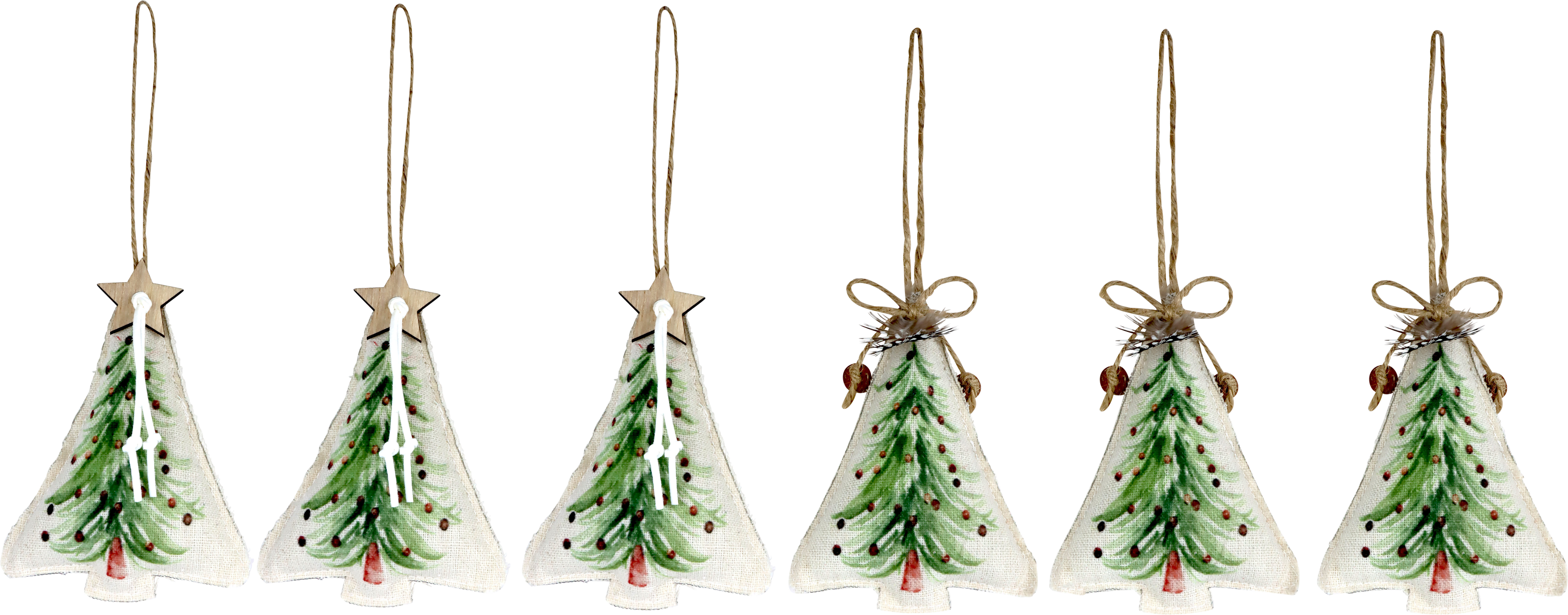 9365 HANGERS YULETIDE SURPRISE  S/6