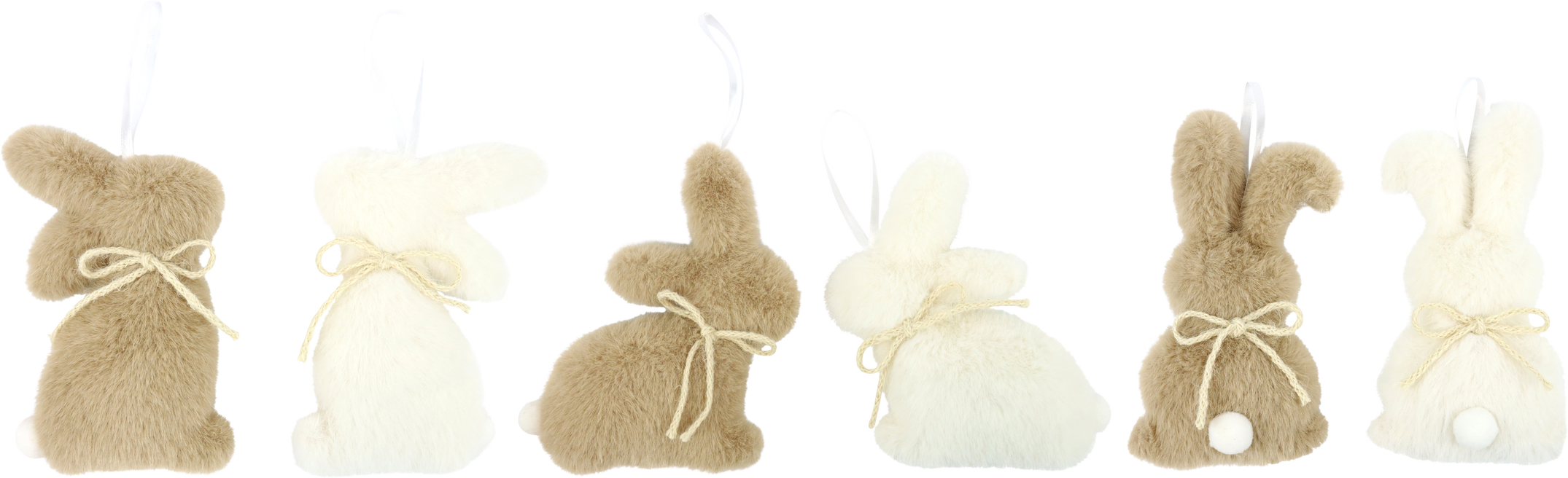 9408 HASENHÄNGER COZY BUNNY  S/6
