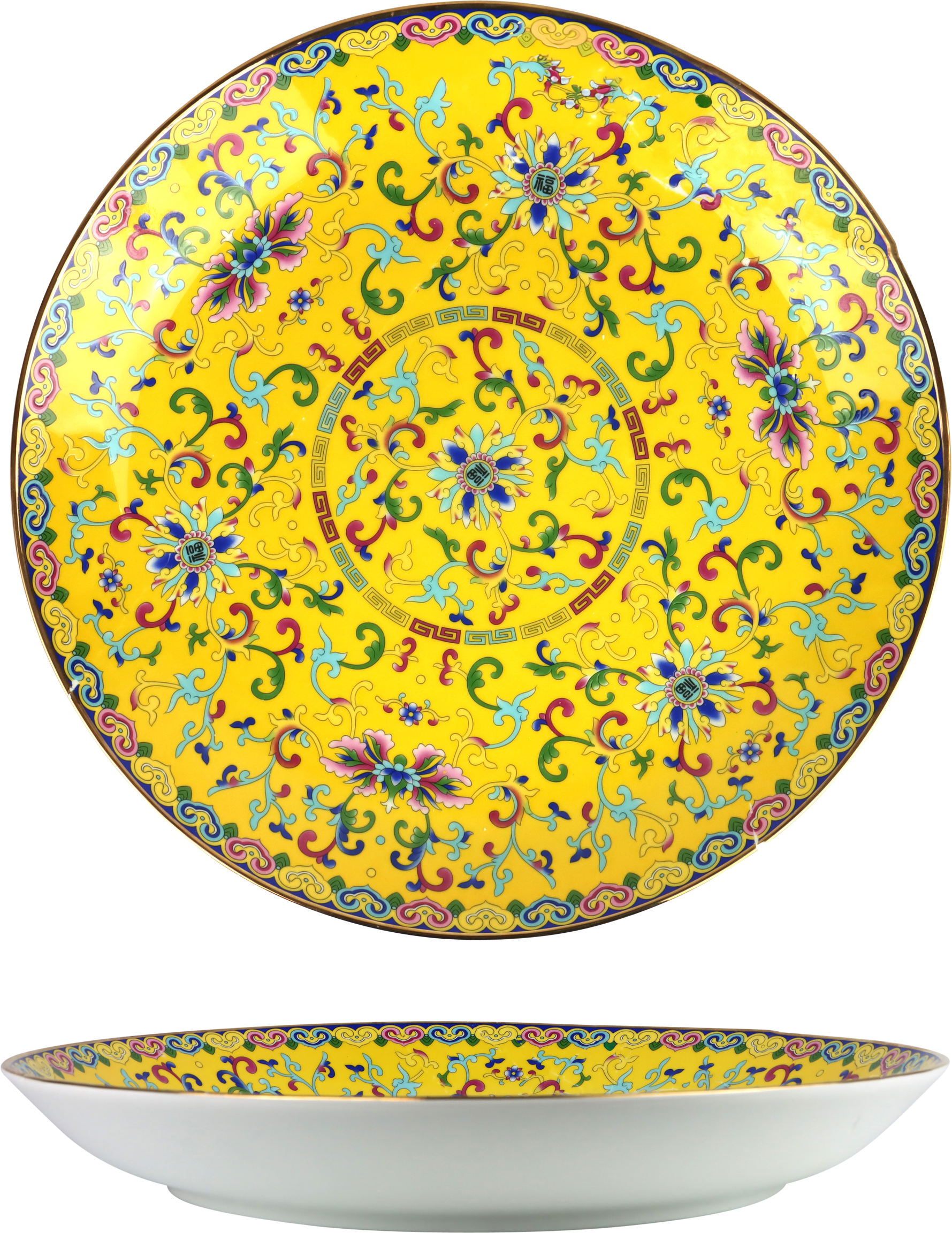 9548 BOWL CHINESE FLOWERS