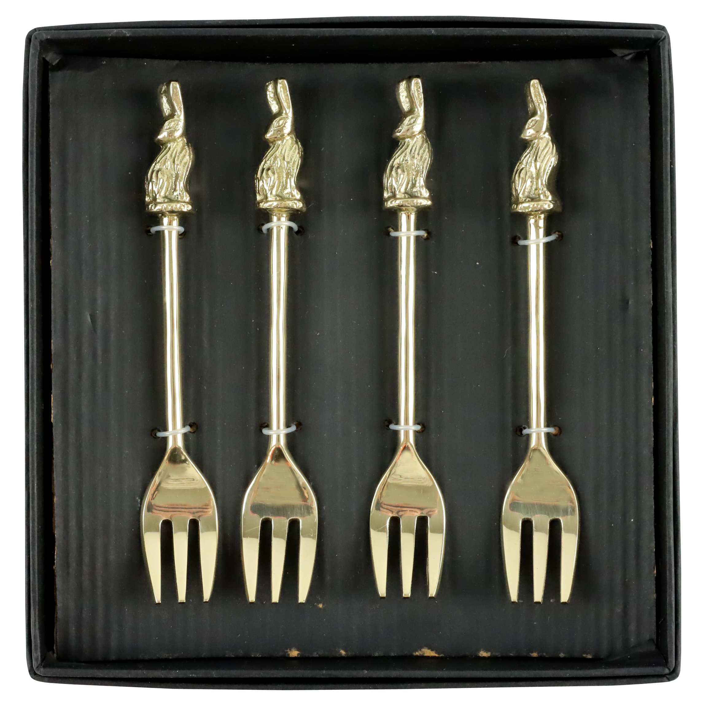 9605 GABELN GOLDHASE  S/4