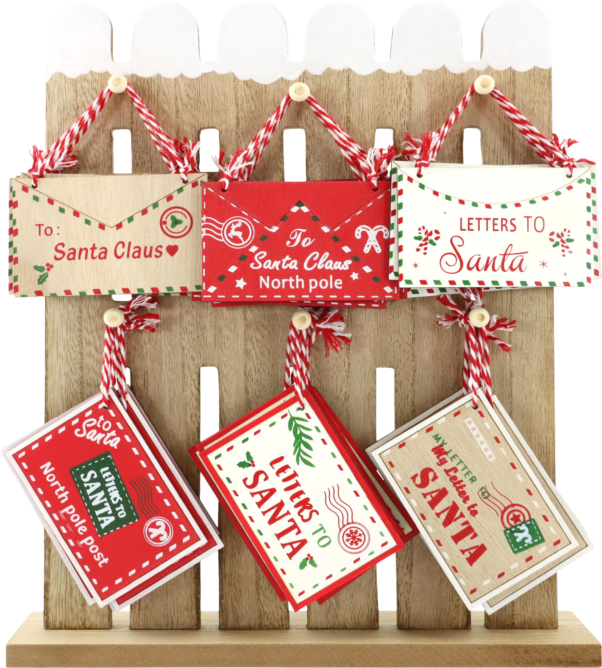 9645 DISPLAY LETTERS TO SANTA  S/37