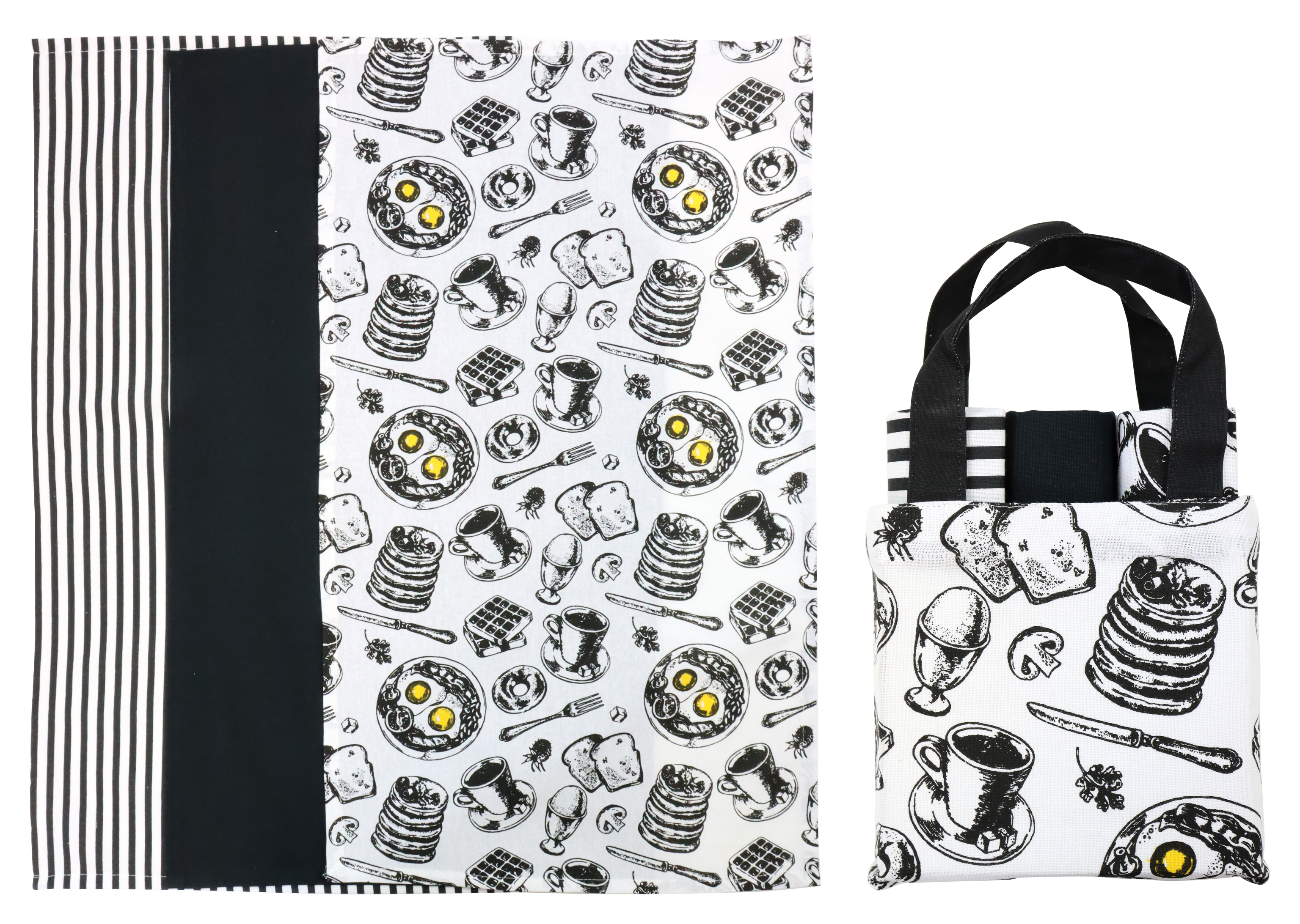 9771 TORCHONS CUISINE  BREAKFAST  4P