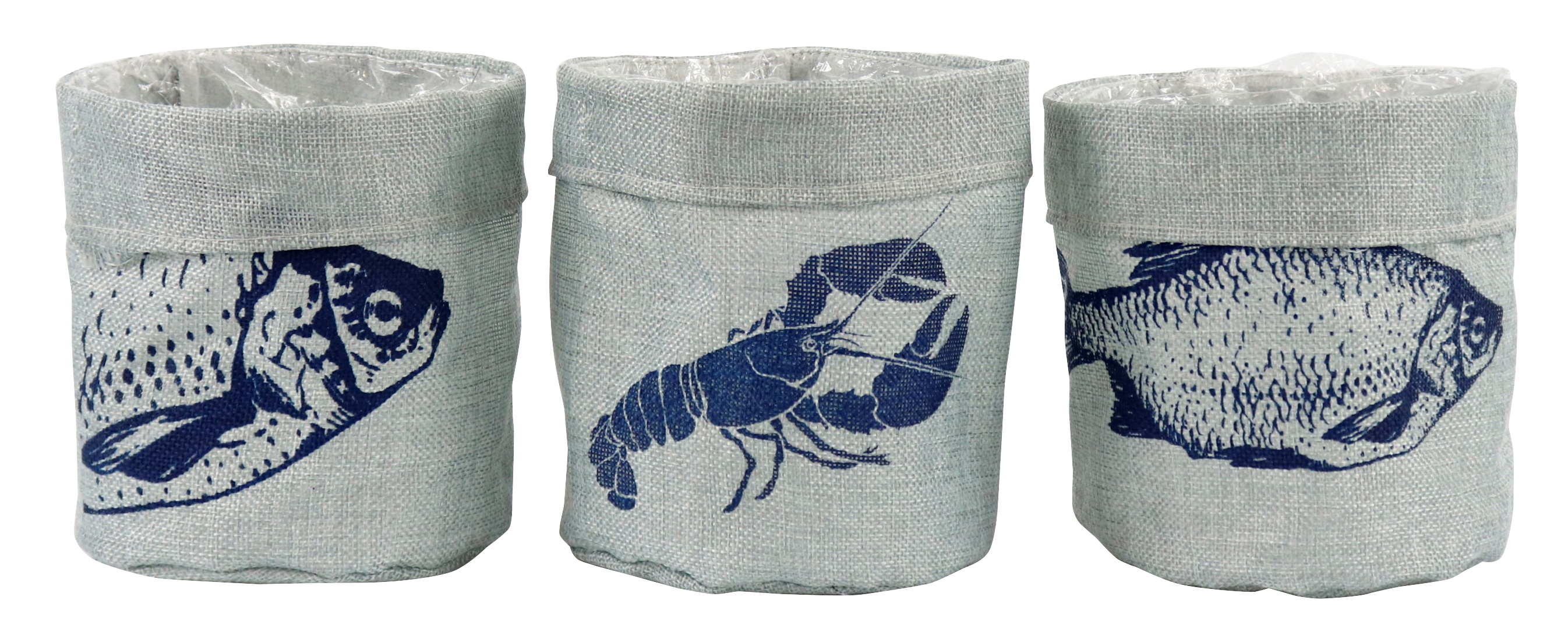 9808 CORBEILLES À TISSU MARE  3P