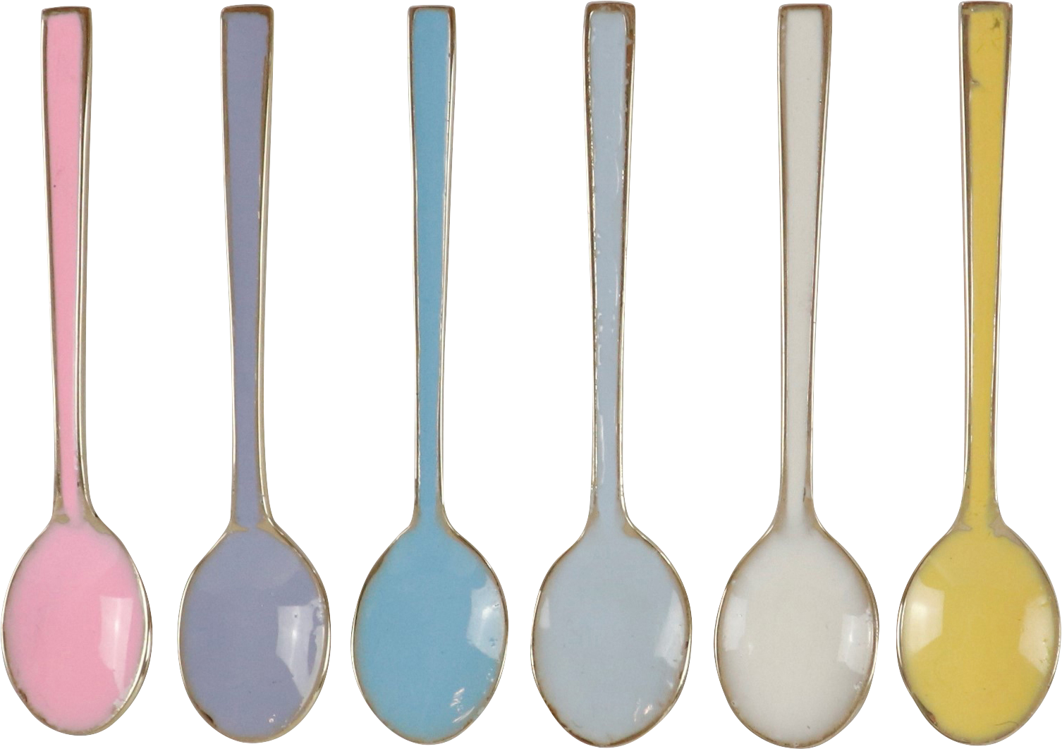 9900 LÖFFEL PASTELL  S/6