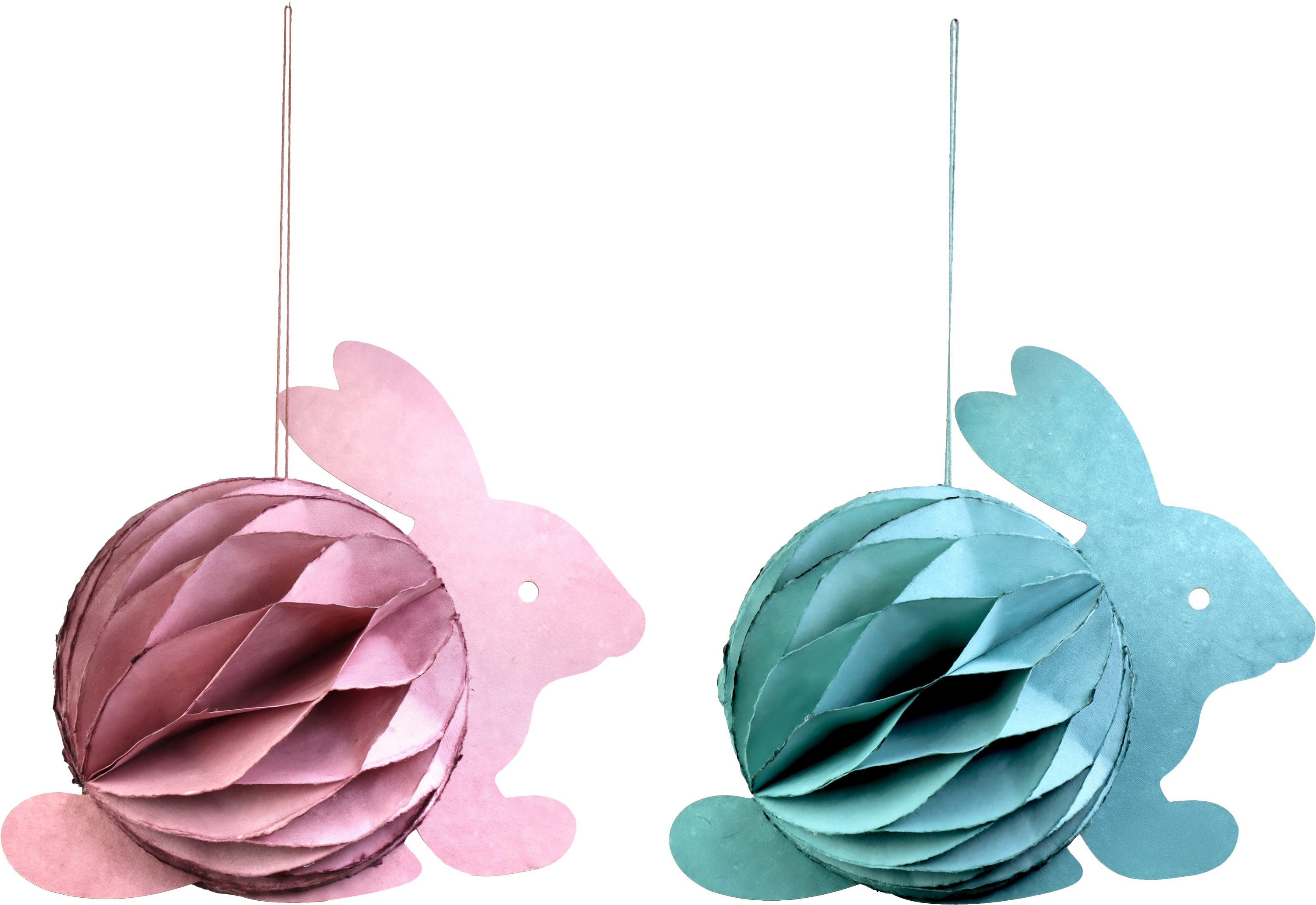 9933 RABBITS HONEYCOMB  S/2